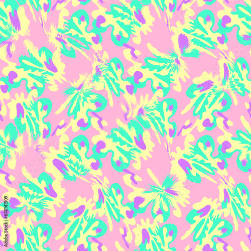 Seamless abstract modern street urban colorful seamless pattern