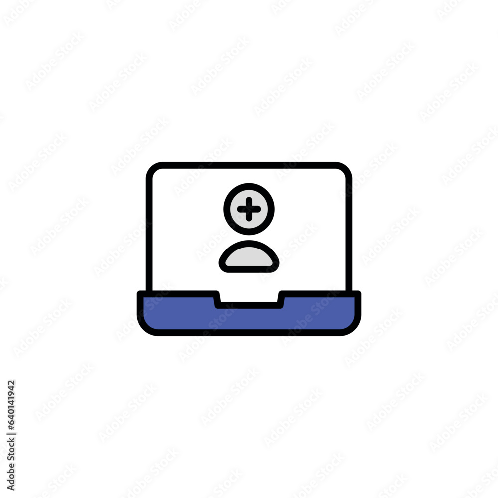 Subscription icon design with white background stock illustration Subscription icon design with white background stock illustration