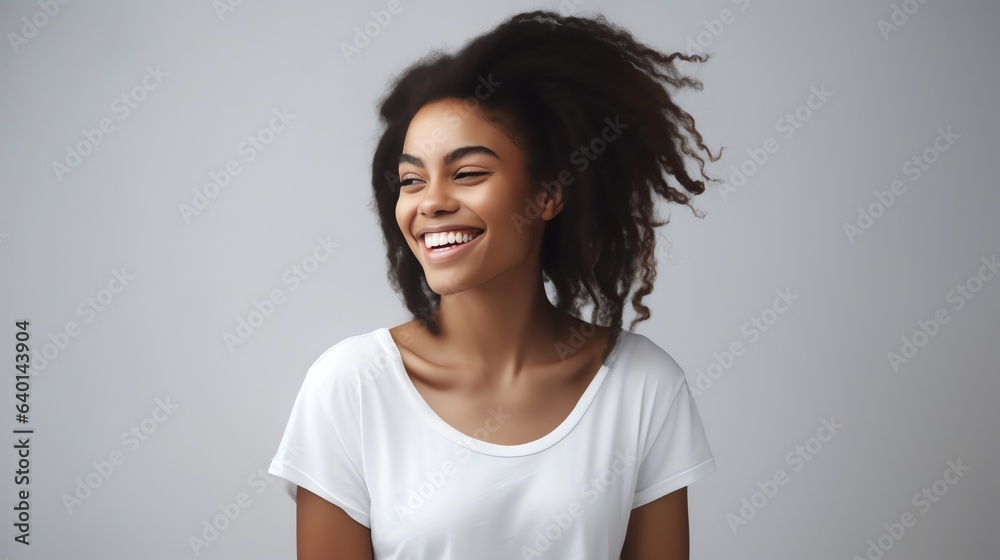 Portrait of a smiling Woman Portrait of a smiling Woman