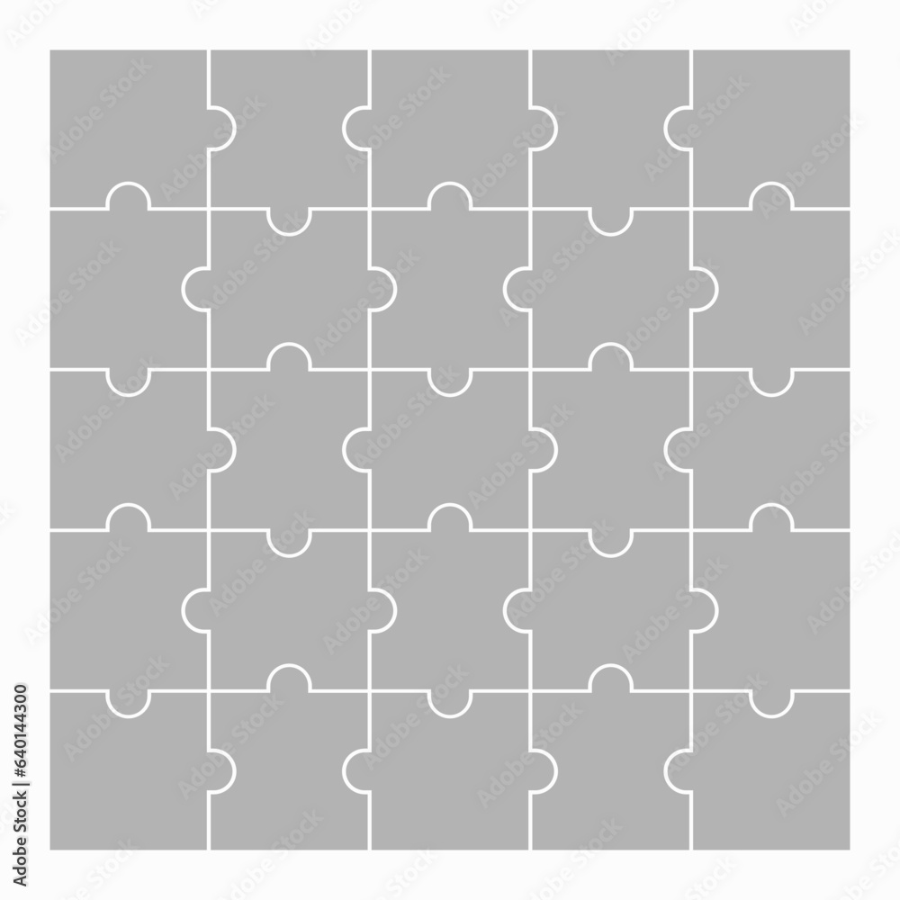 Twenty Five Blank Puzzle Pieces Puzzle For Web Information Or set-of-puzzle-pieces-cartoon-vector-cartoondealer-144207999