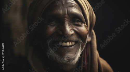 portrait of happy person