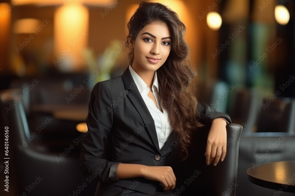 Young indian businesswoman or corporate employee Young indian businesswoman or corporate employee