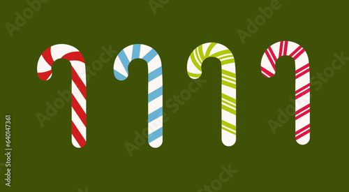 new year, christmas lollipops