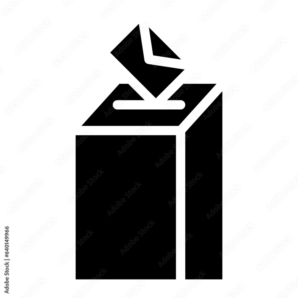 mailbox glyph mailbox glyph