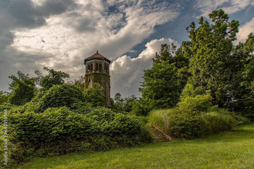 Watertower at Swannanoa Mansion in Afton, VIrginia