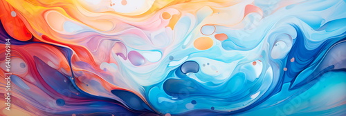 Abstract and captivating risographic illustration depicting swirling water in various shades , evoking a sense of fluidity and motion. Generative AI