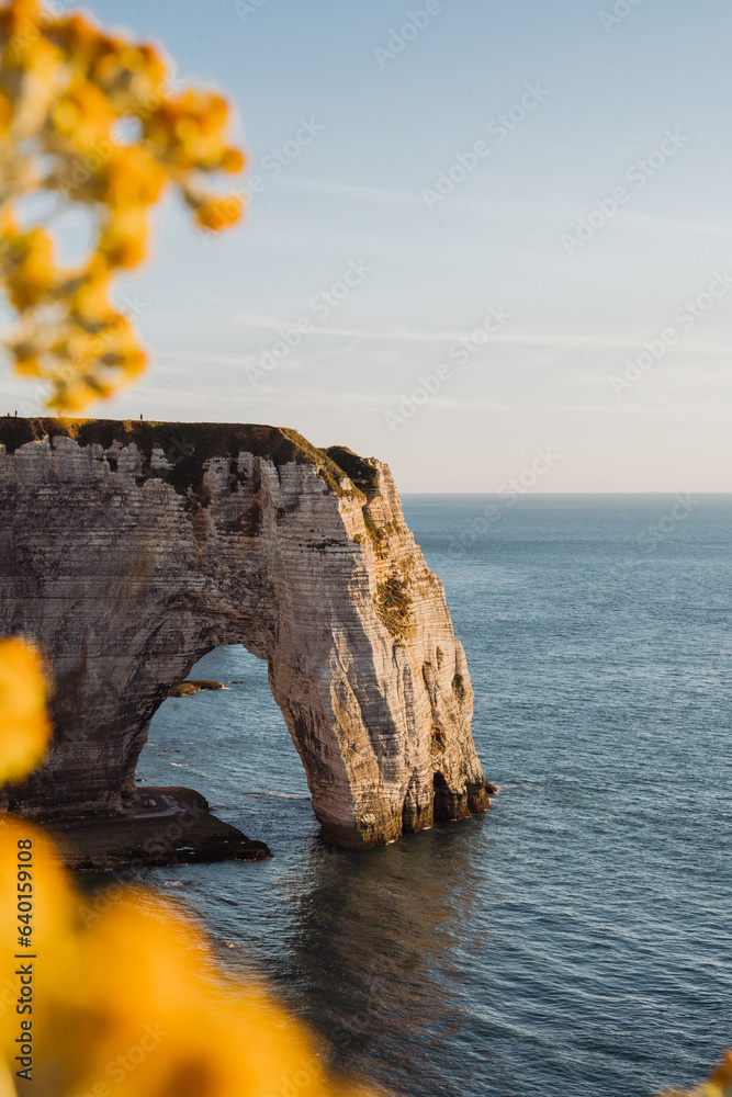 Fototapeta premium Etretat falaise