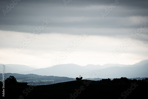 Aussicht auf die bayerischen Alpen 