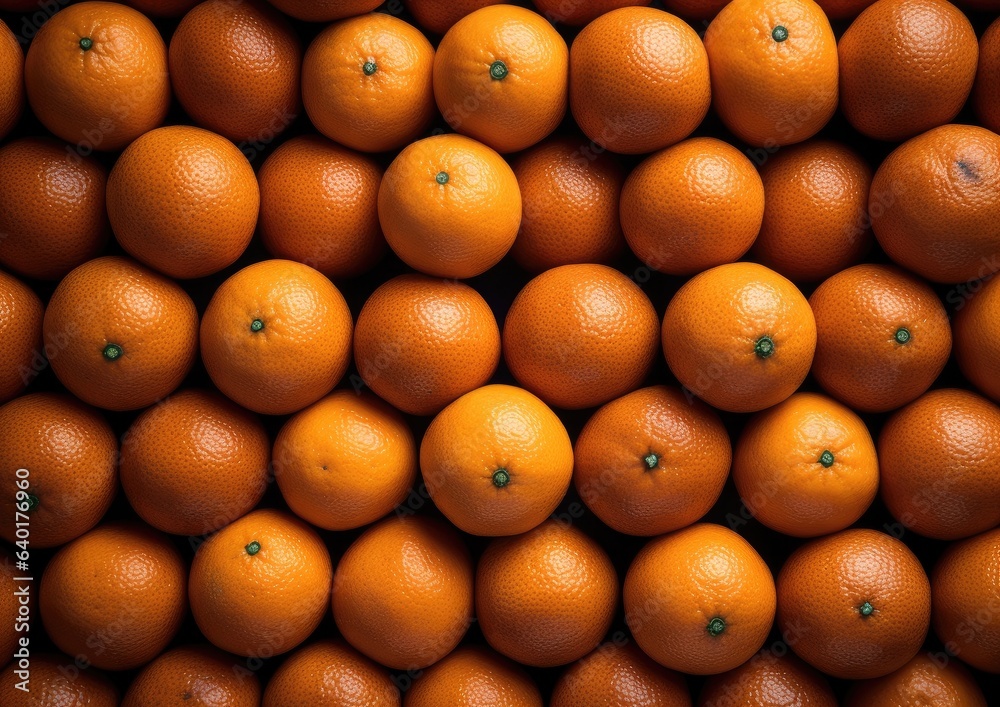 Professional photography of Pattern of Clementines fruits. Gener Professional photography of Pattern of Clementines fruits. Gener