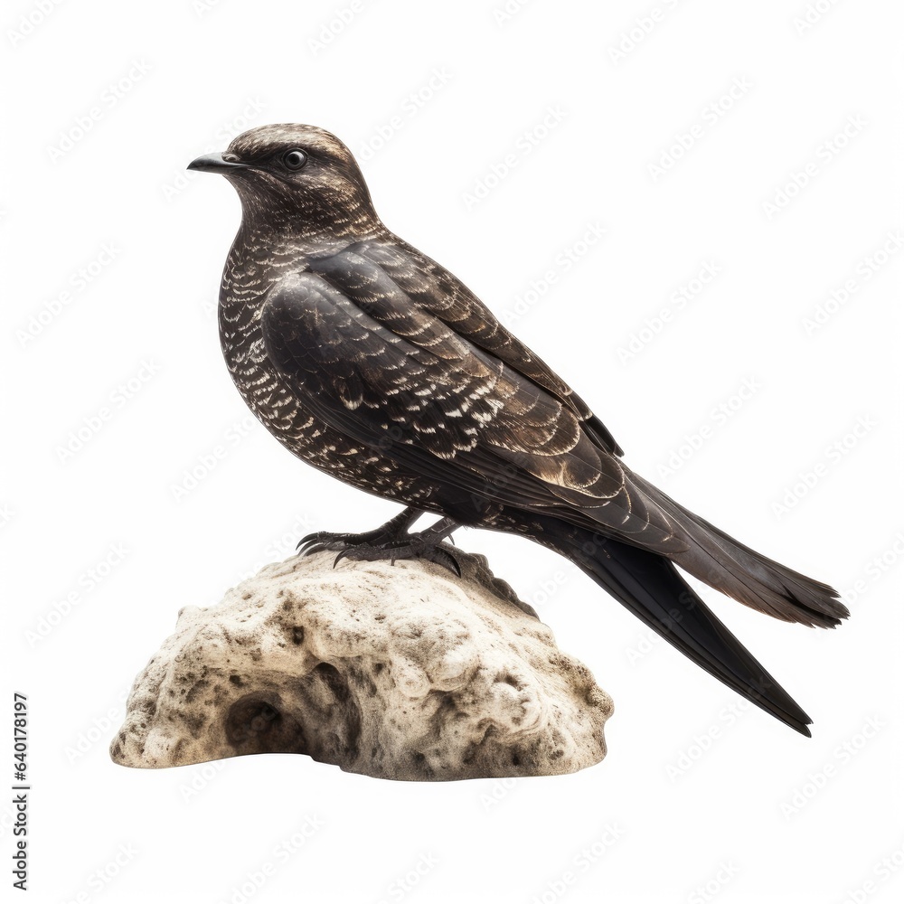 Fototapeta premium Antillean nighthawk bird isolated on white