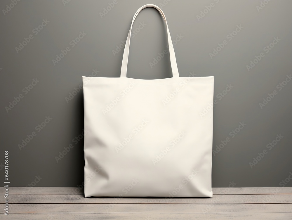 Tote bag mockup with isolated background generative ai Tote bag mockup with isolated background generative ai