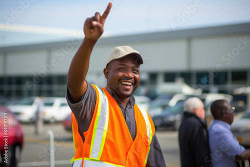 On the Runway: Ground Crew Signaling Aircraft