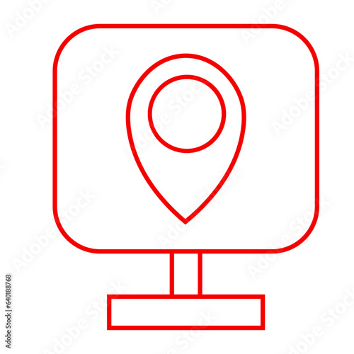 Free Download Road Map Icon - GFXLoad