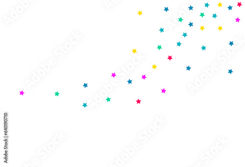 Rainbow Constellation Festival Vector White