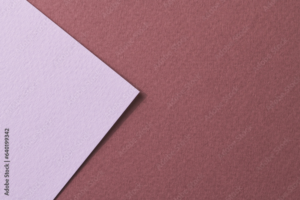 Rough kraft paper background, paper texture lilac red burgundy colors. Mockup with copy space for text. Rough kraft paper background, paper texture lilac red burgundy colors. Mockup with copy space for text.