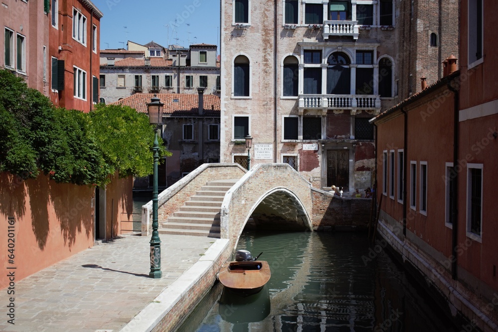 Still photo captured in Campo S. Boldo bridge located in Venice.