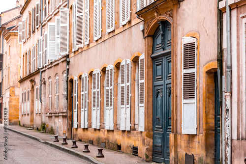 Street view and typical fre...