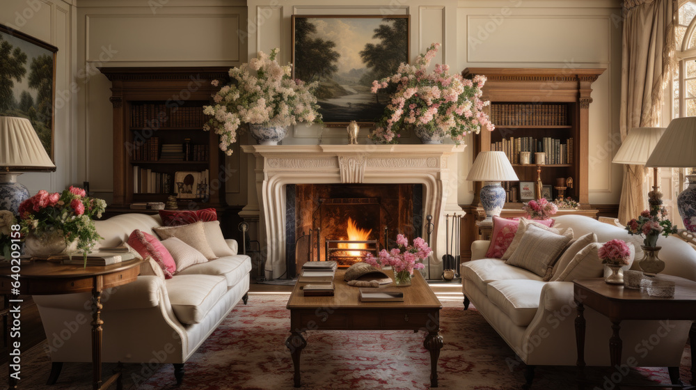 © pundapanda - Traditional English living room © pundapanda - Traditional English living room