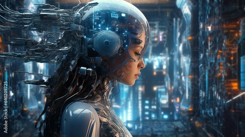 AI-Infused Sci-Fi: Exploring Futuristic Concepts and Dystopian Realities