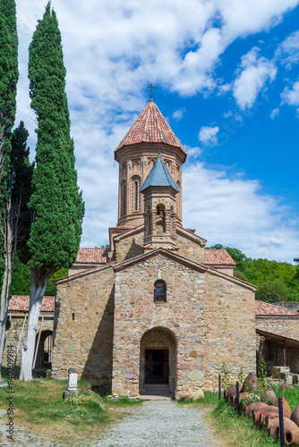 Ikalto orthodox monastery complex and Academy in Kakheti Georgia