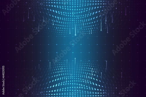 Abstract space futuristic technology background