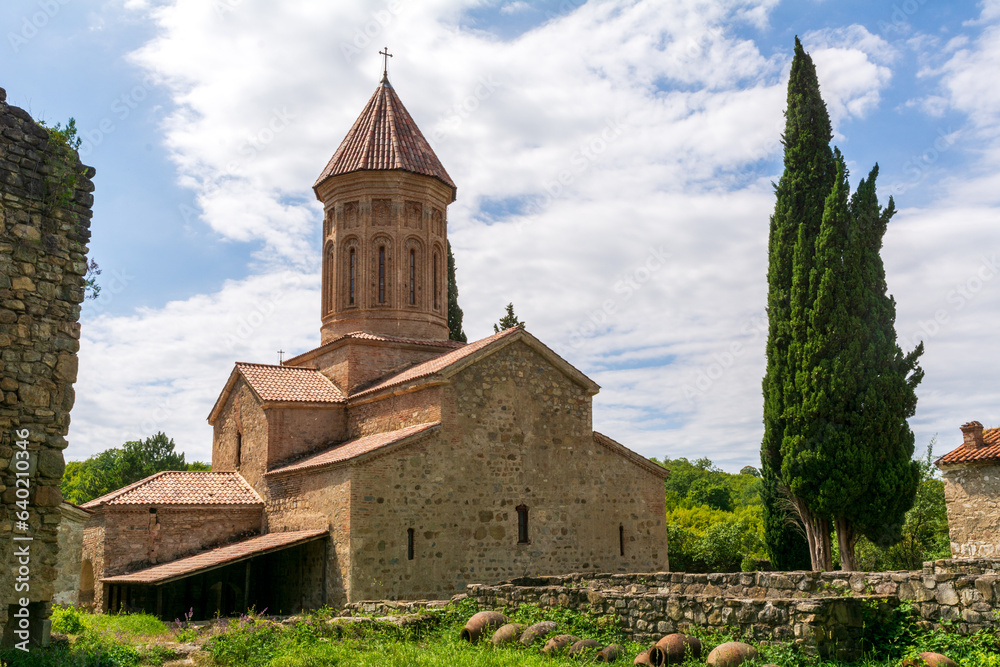 Ikalto orthodox monastery complex and Academy in Kakheti Georgia