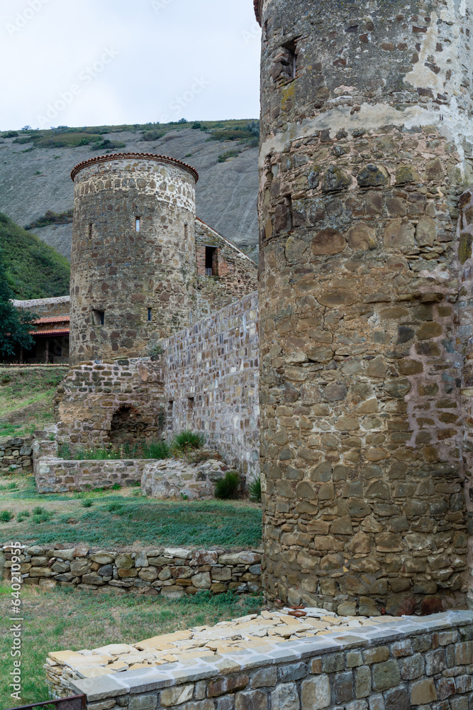 Historic Dawit Garedscha (also known as David Gareja) Monastery in Georgia