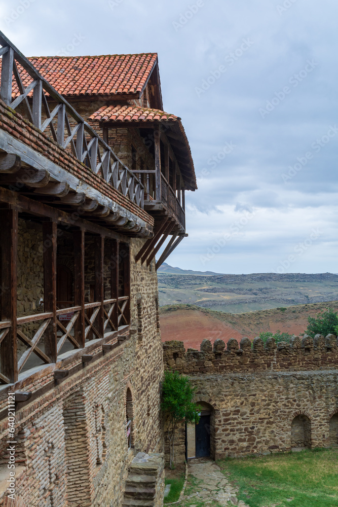 Historic Dawit Garedscha (also known as David Gareja) Monastery in Georgia