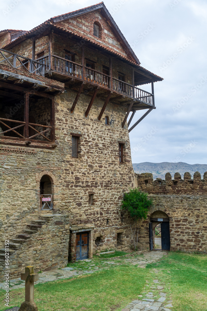 Historic Dawit Garedscha (also known as David Gareja) Monastery in Georgia
