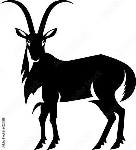 Markhor Flat Icon