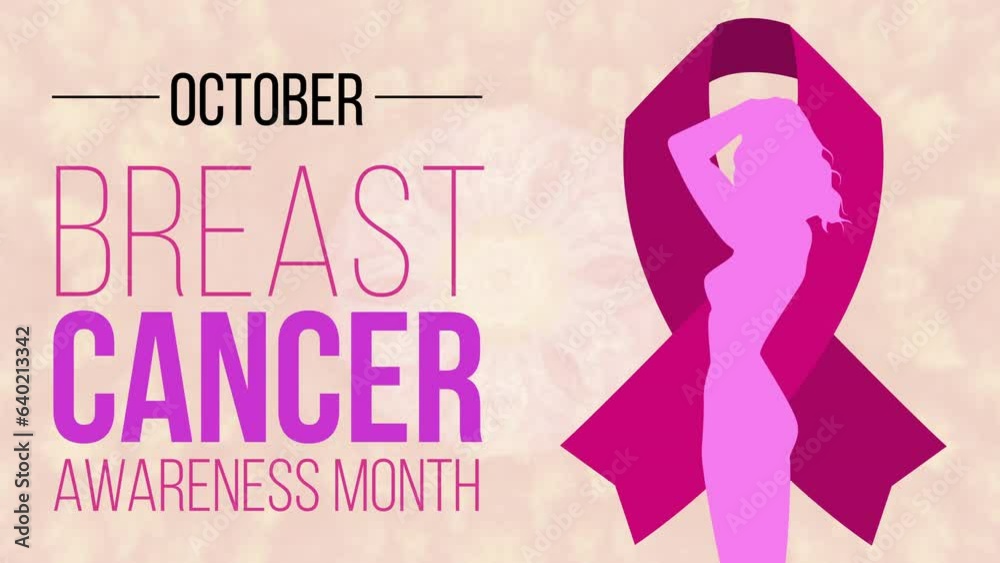 An animated banner for Cancer Awareness Month An animated banner for Cancer Awareness Month