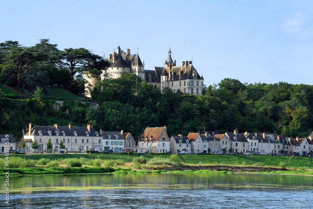 Chaumont-sur-Loire village in the Loire valley