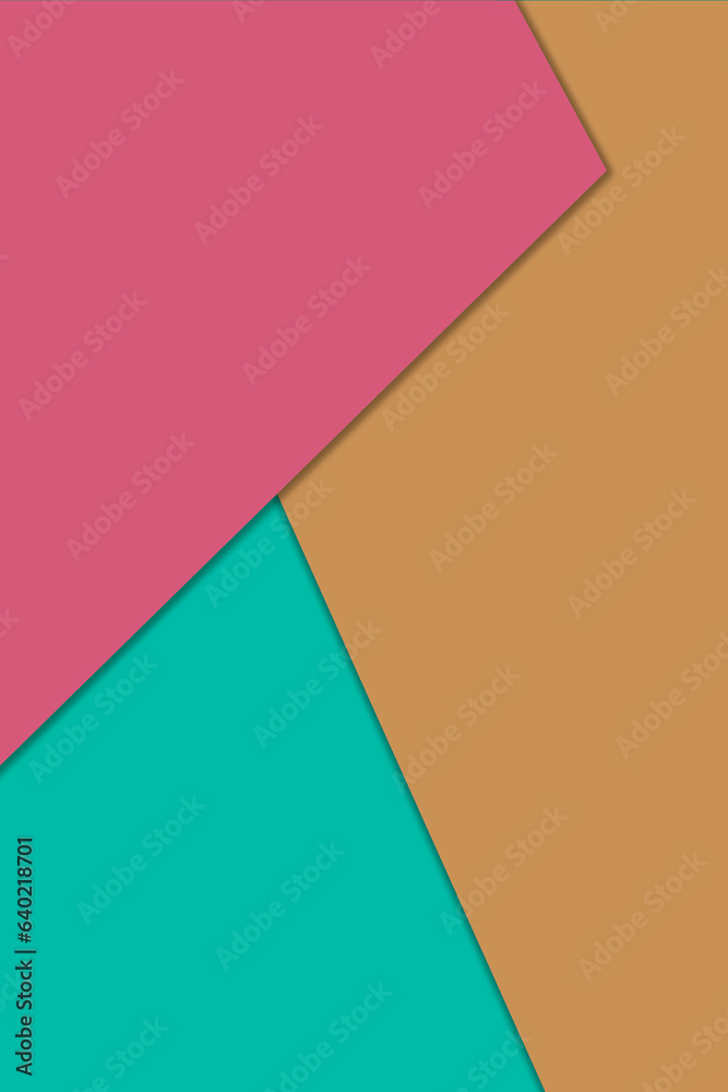 Colorful flat abstract geometric background for wallpaper cover design
