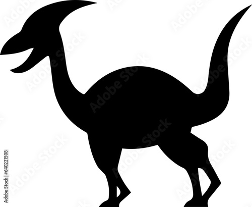 Parasaurolophus Flat Icon © Usman