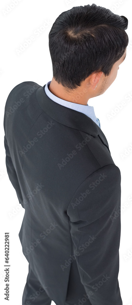 Digital png photo of biracial businessman on transparent background Digital png photo of biracial businessman on transparent background