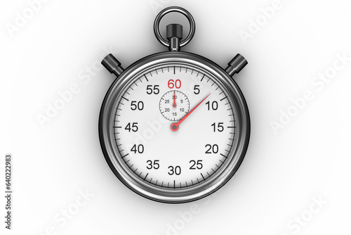 Digital png illustration of stopwatch icon on transparent background photo