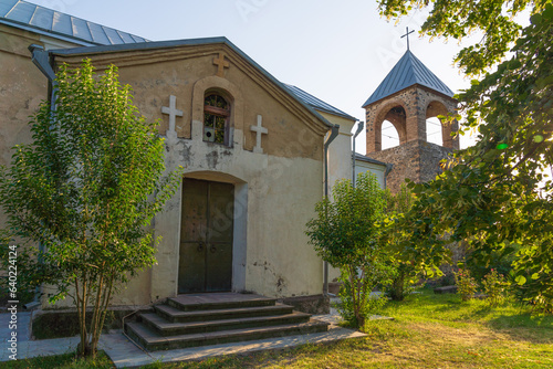 Church of St. George was built in 1855. Gakh city, Azerbaijan © Vastram