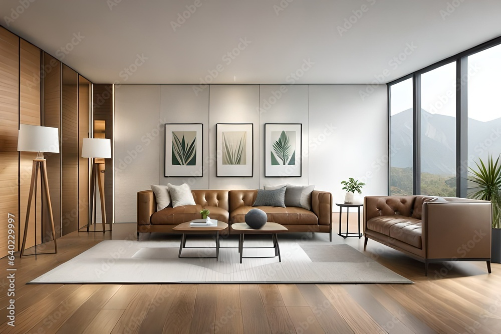 Fototapeta premium modern living room