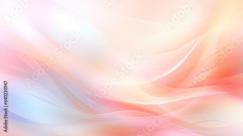 Light background with soft pattern in yellow  beige  orange and blue created with Generative AI