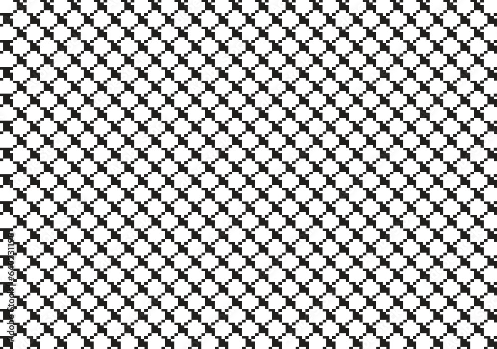 Black and white seamless checkered pattern background Vector illustration Black and white seamless checkered pattern background Vector illustration
