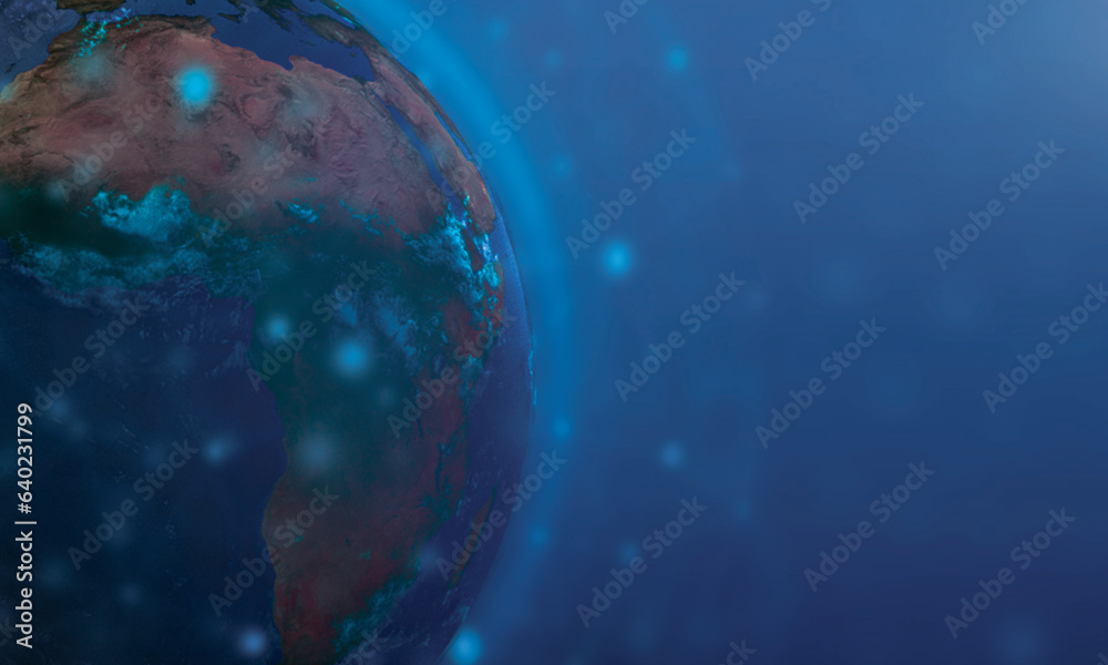 Earth World Global Planet Globe Copy Space Blue Element Technology Earth world global planet globe copy space blue element technology