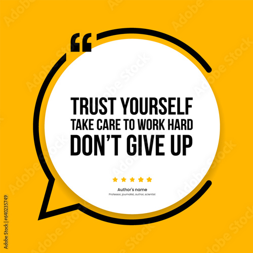 3D bubble testimonial banner, quote, infographic. Social media post template designs for quotes. Empty speech bubbles, quote bubbles and text box. Vector Illustration EPS10.