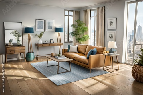 modern living room © Mishal