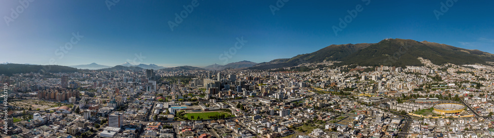 Panorámica del centro norte de Quito