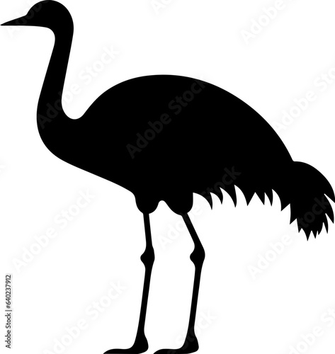 Ostrich Flat Icon