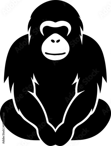 Orangutan Flat Icon