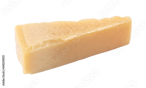 Piece of parmesan cheese