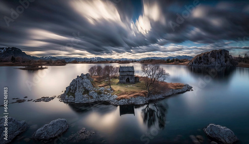 Landscapes with clouds long exposures golden hour blue hour