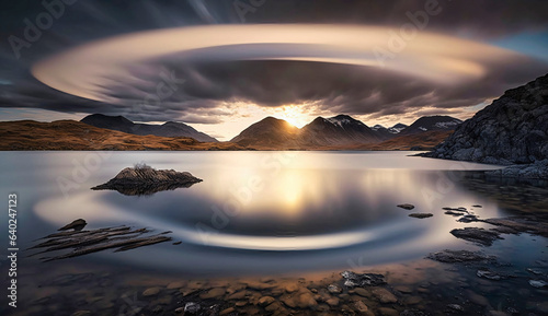 Landscapes with clouds long exposures golden hour blue hour