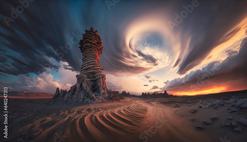 Landscapes with clouds long exposures golden hour blue hour